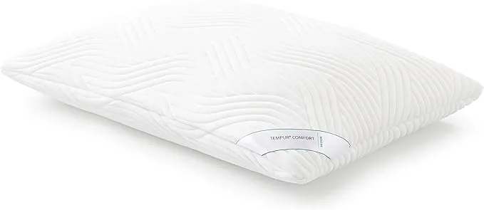 TEMPUR Comfort Medium Almohada para Dormir, Almohada clásica para Todas Las Posiciones de Dormir, Funda Lavable, Oeko-Tex Made IN Green, sensación de firmeza Media, 40 x 80 cm
