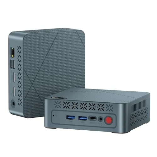 BOSGAME E3 Neo Mini PC, N95 hasta 3,4GHz, 16GB DDR4 RAM, Doble HDMI 4K