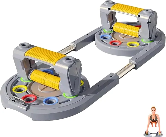 Barras Paralelas para Flexiones. Soporte Paralelo Antideslizante, Agarre para Dominadas Push Up Fitness, Yoga, CrossFit, Uso Interior y Exterior.