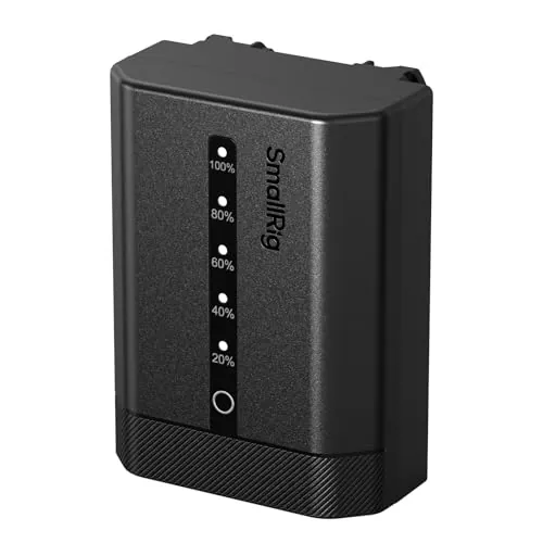 SMALLRIG NP-FZ100 - Batería para cámara Sony, 2520 mAh, USB-C con indicador LED, carga rápida de 2,5 horas, totalmente decodificada para Sony Alpha A7V A7III A7IV A6700 A6600 FX3 FX30 A9 A7CII A7RIII