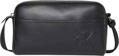 Calvin Klein CK CAMERA BAG LV04D3247G Crossover para hombre, color negro (negro), talla única, Negro (Negro), One Size