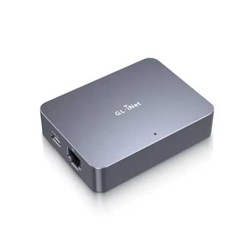 GL.iNet Comet GL-RM1 KVM remoto, 4K 30Hz, control BIOS, Tailscale