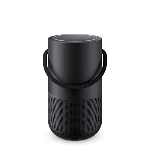 Bose Portable Smart Speaker - Altavoz portátil con control de voz Alexa integrado, Color Negro