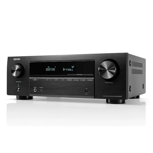 DENON AVR-X580BT Receptor AV UltraHD 8K de 5.2 Canales Bluetooth Dolby DTS-HD 70W Negro