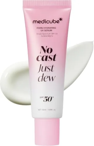 medicube Sunscreen No Cast Just Dew PDRN Hydrating UV Sun Serum