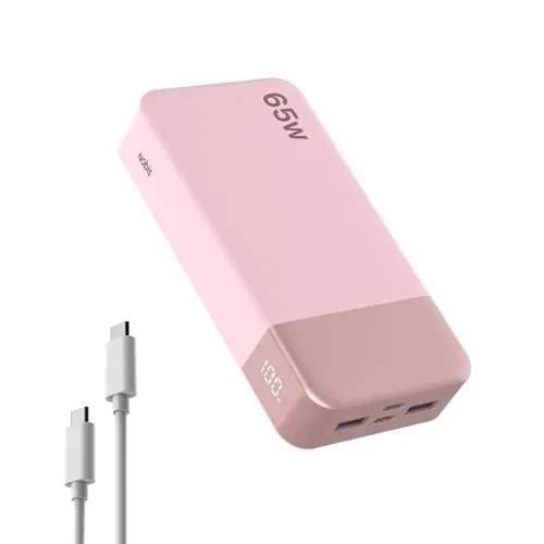 NOBIS bateria Externa Carga rapida 20000mAh 65W