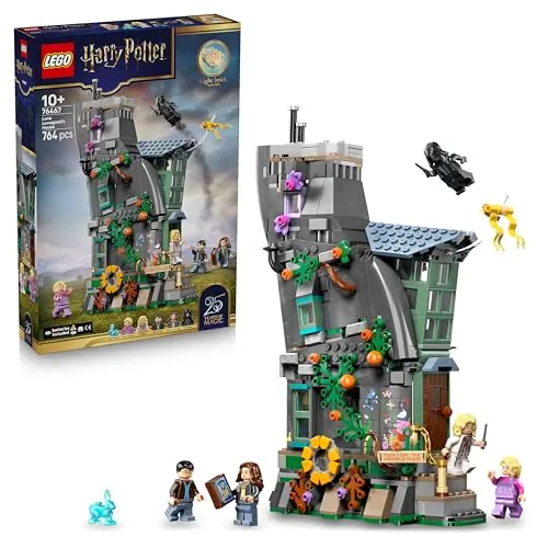 LEGO Harry Potter Casa de Luna Lovegood de Juguete - Kit de Maquetas con Ladrillo con Luz y 5 Minifiguras Inc. Hermione - Decoración del Dormitorio - Regalo para Niñas, Niños y Fans de 10+ Años 76467