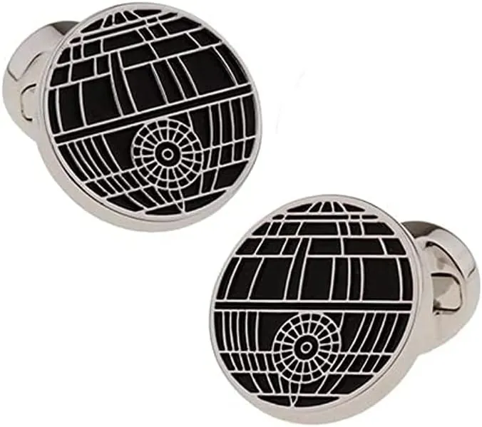 Gemelos de Camisa Estrella de la muerte 18mm | Complementos de Todo Tipo para Decorar Looks y Espacios | Para Tapar y Decorar Botones