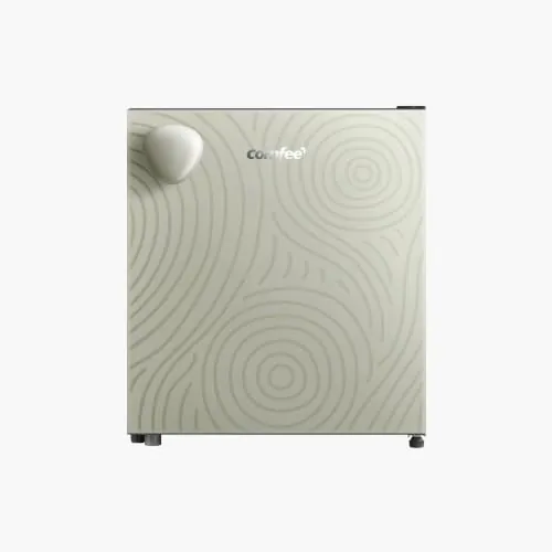 COMFEE' 43L Refrigerador Mini Compact, 1 Puerta, Chill Box (0~10°C), Verde