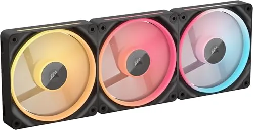 CORSAIR iCUE LINK LX120-R RGB 120mm Ventilador Inverso PWM – Negro