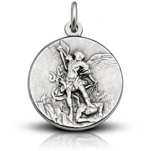 I G J Medalla de San Miguel Arcángel - Las medallas de Los Patronos