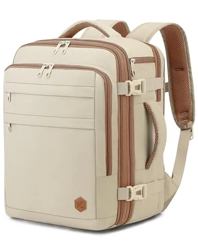VANKEV Mochila Viaje Cabina Avion Extensible para Vueling Ryanair easyJet