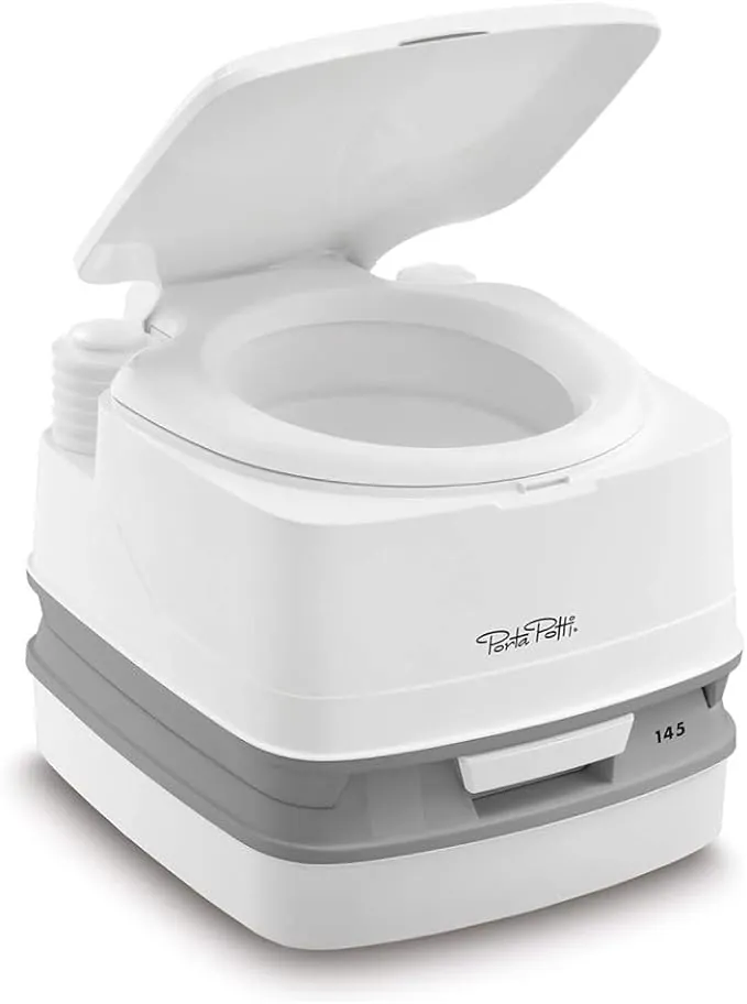 Thetford 92802 Porta Potti 145 Indoro Portátil Qube, Blanco, 330 x 383 x 427 mm