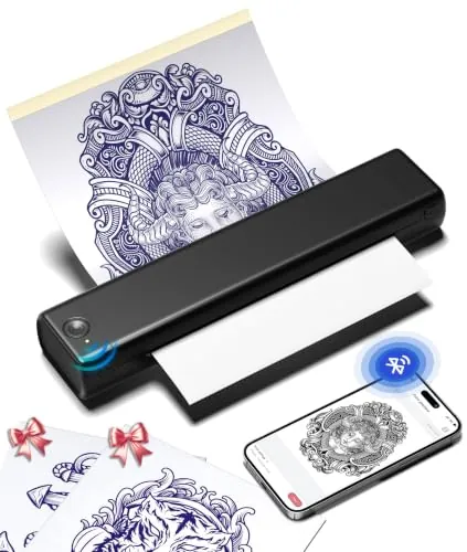 Phomemo M08F Termocopiadora Tattoo Impresora Tatuajes Impresora Tattoo
