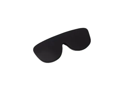 Lups – Funda para Gafas de Vista o Sol de Silicona Flexible, Ultraligera - 29g - Protección Resistente y Lavable, Diseño Universal Adaptable, Estuche Compacto | Negro