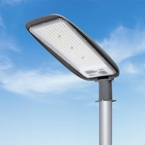 Aigostar Farola LED 150W, Luz Blanca Fría 6500K, 13200lm Para Exterior, Impermeable IP65, Protección de Impactos IK08. Iluminación Para Patios, Aparcamientos, Calle, Jardines, No Incluye Soporte