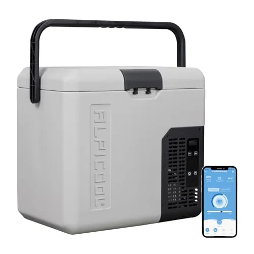 Alpicool P18 18 Litros Nevera Portátil Eléctrica Refrigerador de Coche 12V 24V mini frigorífico CA 220v para Hogar, Camping, Viajes, Automóvil, 20ºC a 20ºC