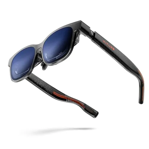 VITURE Luma Pro XR Gafas— Pantalla Ultra Sharp 152” 1200p 120Hz, 52° FOV, Película Electrocrómica, Harman Audio, Ajuste de Brillo, para iPhone 17/16/15, Android, Mac, PC, Steam Deck, Switch 2-Regular