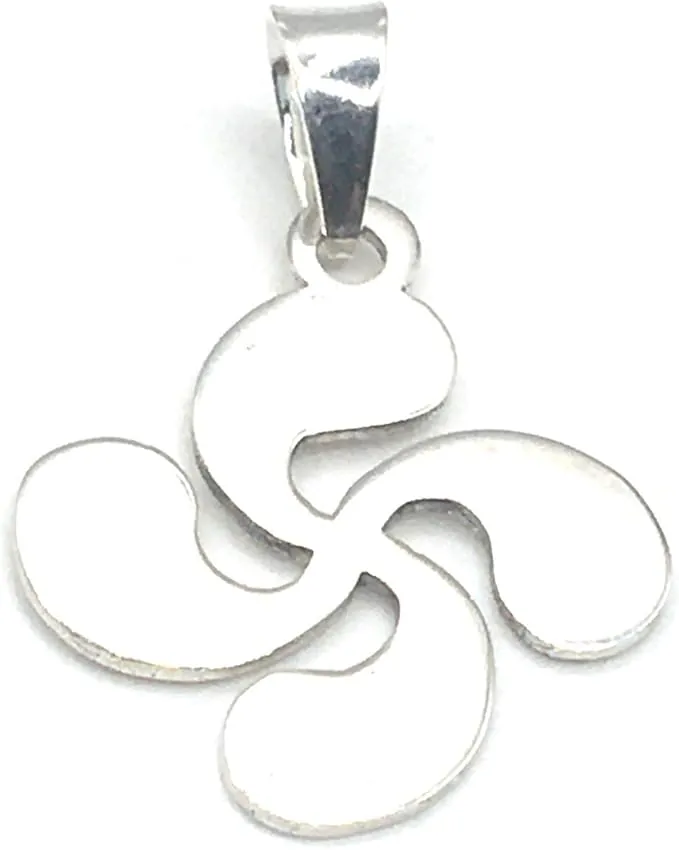 MASBARATA COLGANTE LAUBURU DE PLATA DE LEY 925/1000