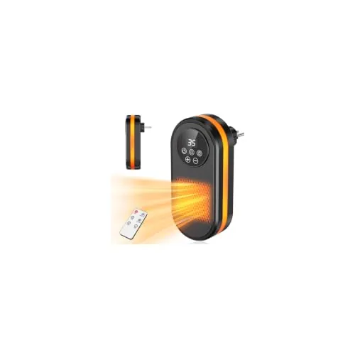 Calefactor Bajo Consumo Enchufe 2 Niveles Calefactor Eléctrico Cerámico PTC