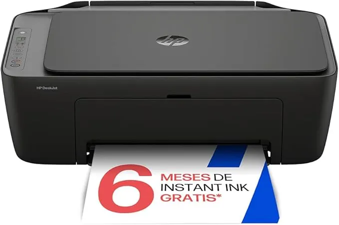 HP DeskJet 2920, Impresora Multifunción de inyección de Tinta a Color, inalámbrica, con Panel de Control LCD, Wi‑Fi de Doble Banda, App Smart, 6 Meses de Instant Ink incluidos, Negro