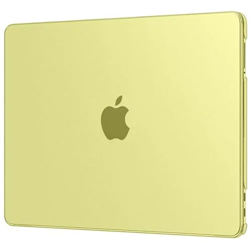 EooCoo para Funda MacBook Neo 2026 A3404 con Chip A18 Pro Cítrico Mate