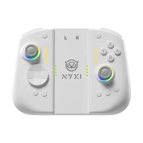 NYXI Hyperion 3 Mando para Switch 2 – Primer Mando Inalámbrico de Terceros para Switch 2, Hall Joystick, Pulsantes Mecánicos, Botón C, Giroscopio de 9 Ejes, Botones Traseros, Ergonomico