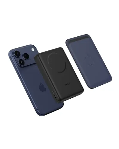 Belkin BoostCharge Batería Externa 10000 mAh con Anillo Magnético - Negro