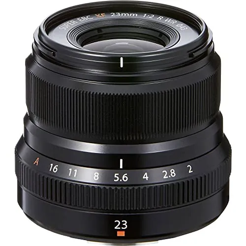 Fujifilm Fujinon - Lente para Objetivo, XF 23 mm F2 R WR, Negro