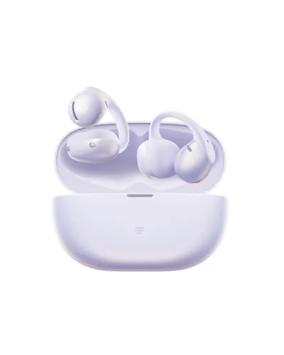 SHOKZ Auriculares Open-Ear Clip-on OpenDots Air, Ligero de 6,3 g, Morado