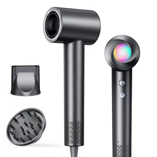 Haokoo Secador Pelo Profesional Alta Velocidad Iónico 150.000 RPM