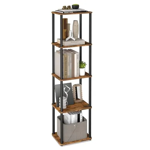 VASAGLE Libreria Estanteria sin Herramientas, estanteria Libros, 5 Niveles