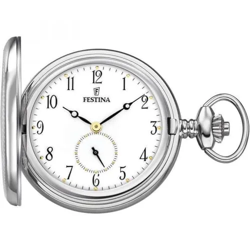 Festina Reloj de Bolsillo Hombre con Cadena