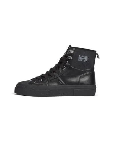G-Star Raw C.V. Vodan HGH BSC M Cup para Hombre, Negro (Black/Black D29887-01-A567), 41 EU