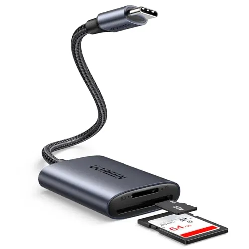 UGREEN 170 MB/s Lector Tarjetas SD TF Adaptador Micro SD USB C (SD 3.0)