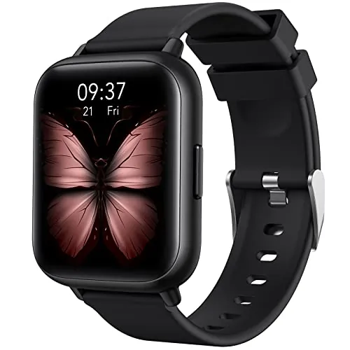 Parsonver Reloj Inteligente Hombre, 1.69" HD Smartwatch Deporte Impermeable IP68 Tracker Fitness con Monitor de Frecuencia Cardíaca Cronómetro Podómetro Calorías Pulsera Inteligente para