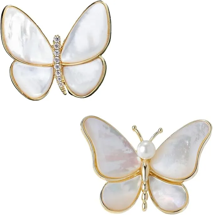 Broches para ropa mujer de 2 piezas,alfiler Rhinestone Corsage, impecables y elegantes, ideales para vestidos y bisutería, perfectos para uso en oficina y día a día