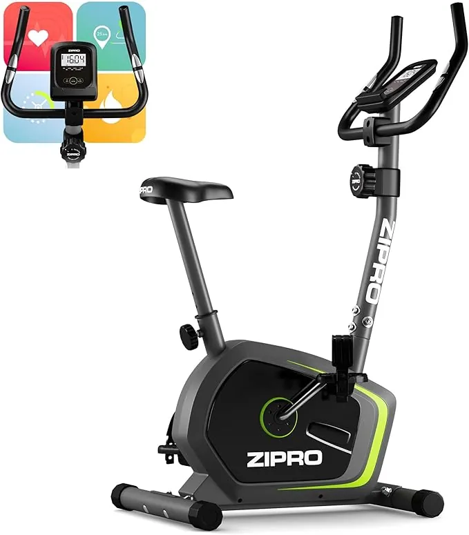 Zipro Bicicleta de entrenamiento en casa Drift, Bicicletas estáticas, magnética, Bicicleta ergométrica 120kg, de interior