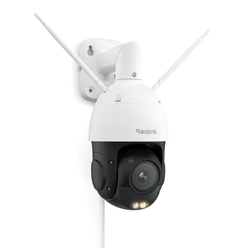 Reolink Camara Vigilancia WiFi Exterior 4K PTZ Zoom 5X, RLC-823S1W
