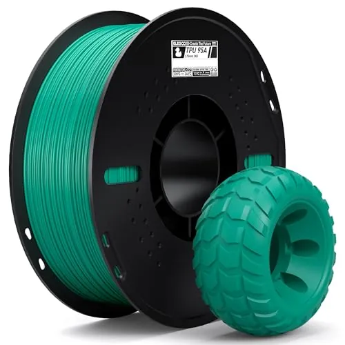 ELEGOO Filamento TPU 95A 1.75mm 1KG Verde