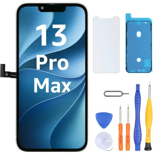 LL TRADER Pantalla para iPhone 13 Pro MAX LCD 6.7" y Kit de Reparación A