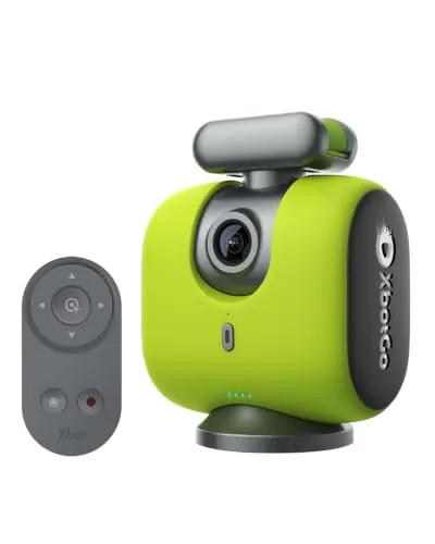 XbotGo Chameleon, Sistema de Cámara Deportiva con IA, Seguimiento Fútbol | Seguimiento Automático, Mando Inalámbrico, No requiere suscripción,Grabación Manos Libres para Fútbol, Baloncesto y más