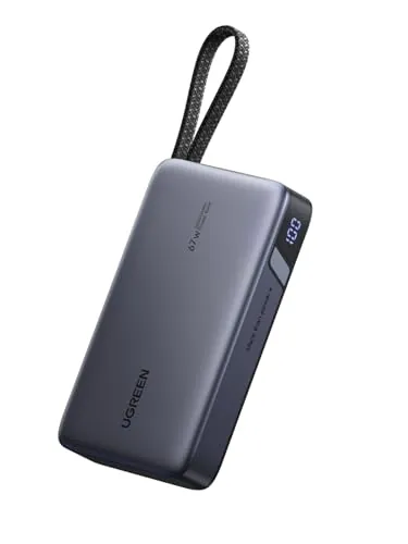 UGREEN Nexode 67W Power Bank 20000mAh Batería Externa Carga Rápida PD 65W