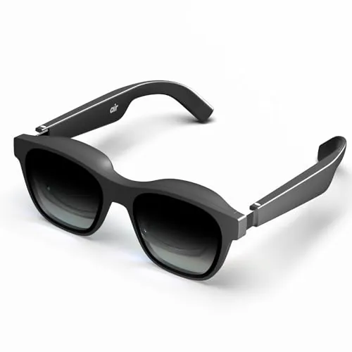 XREAL Air AR Glasses, Gafas Inteligentes con un 201'' Masivo Teatro Virtual Micro-OLED, Gafas de Realidad Aumentada, Transmitir y Jugar en PC/Android/iOS, Compatibles con Consolas y Juegos en la Nube