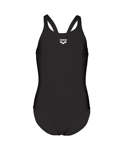 Arena Dynamo Junior R Bañador de Una Pieza para Niña, Bañador Deportivo de Tejido Arena Maxfit Eco Resistente al Cloro y al Salitre, con Protección UV UPF 50+