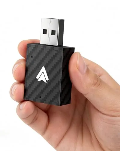 Adaptador Android Auto Inalámbrico, WityEye AA Wireless, Convierte Conexión con Cable en Inalámbrica, para Android 13+