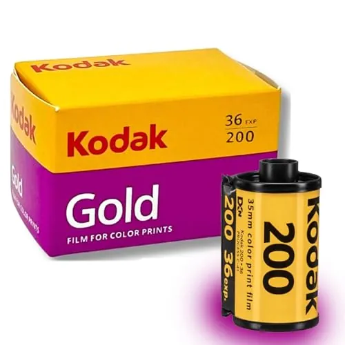 Kodak Kodacolor Gold 200 - Película Fotográfica Color Dorado