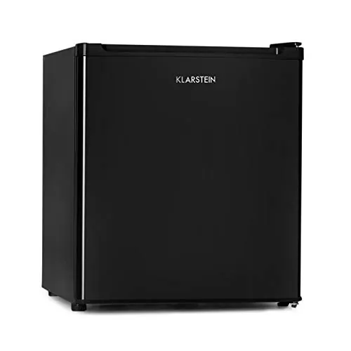 Klarstein Garfield Eco Mini Congelador, 34 L de Capacidad Útil, Congelador 4 Estrellas, 2 Niveles, 41 dB, aprox. 44 x 52 x 47 cm (AnxAlxF), Negro