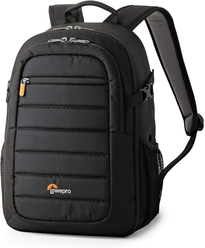 Lowepro Mochila LP36892-PWW Tahoe 150 para cámara, almacena réflex digital con lente incorporada, CSC, sin espejo, tableta de 10 pulgadas, negra