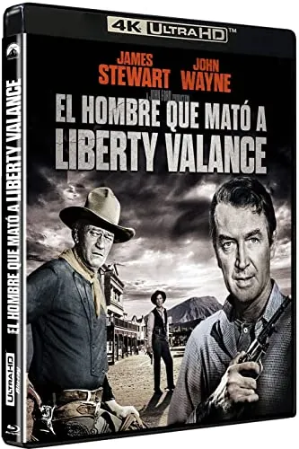 El hombre que mato a Liberty Balance (The Man Who Shot Liberty Balance) (1962) (John Ford) (4K UHD + Blu-ray)